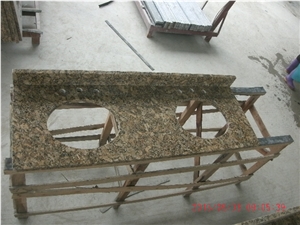 Giallo Fiorito Granite Countertops/Vanity Top,Bath Top