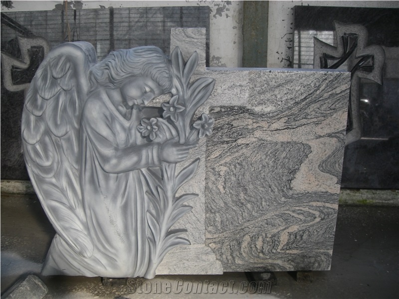 Granite Tombstone, America Tombstone, Angel Monuments, Engraved Headstones