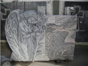 Granite Tombstone, America Tombstone, Angel Monuments, Engraved Headstones
