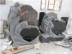 Granite Tombstone, America Tombstone, Angel Monuments, Engraved Headstones