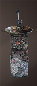 Chinese Colorful Granite Bath Counter Tops/ Bath Design/ Bathtoom Vanity Tops Chinese Colorful Granite Bath Counter Tops/ Bath Design/ Bathtoom Vanity Tops