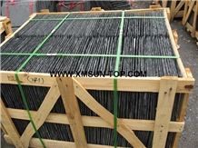 Chinese Dark Grey Roof Slate Tile U Type Chiselled Edges/Slate Roofing/Slate Roofing Tiles with Hole/Grey Slate U Shape Roof Tiles/Grey Slate Tile Roof/U-Shape Roof Covering and Coating/Stone Roofing