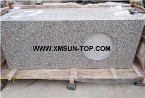 G383 Granite Kitchen Counter Top/Pearl Flower Granite Kitchen Worktops/Pearl White Granite Kitchen Bar Top/Jade White Granite Kitchen Desk Top/Kitchen Island Top/Zhaoyuan Flower Granite Kitchen Top G383 Granite Kitchen Counter Top/Pearl Flower Granite Kitchen Worktops/Pearl White Granite Kitchen Bar Top/Jade White Granite Kitchen Desk Top/Kitchen Island Top/Zhaoyuan Flower Granite Kitchen Top