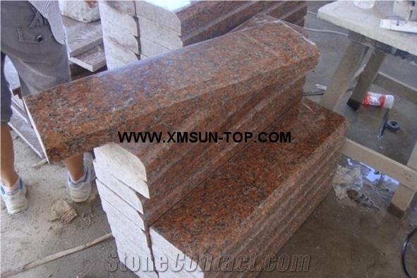 G562 Granite Kerbstones/Maple Leaf Red Granite Kerb Stone/G 651 Granite Curbstone/Maple Leaf Red Granite Road Stone/Maple Red Granite Side Stone/China Capao Bonito Granite Kebs