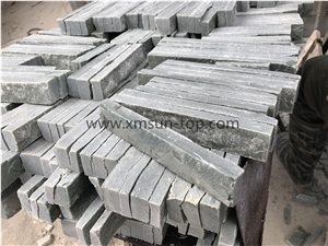 Green Slate Natural Cultured Stone/ Stacked Stone/ Ledge Stone for Wall Panel Cladding