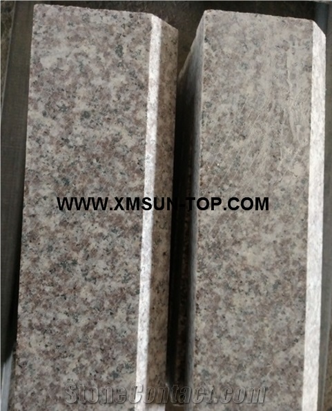 Luna Pearl Granite Kerbstones/Luoyuan Bainbrook Brown Granite Curbstone/Majestic Mauve Granite Curbstone/China Ruby Red Side Stone/Violet Granite Road Stone/Misty Brown Granite Road Pavements
