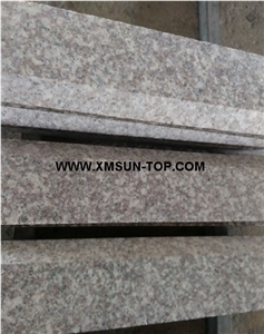 Luna Pearl Granite Kerbstones/Luoyuan Bainbrook Brown Granite Curbstone/Majestic Mauve Granite Curbstone/China Ruby Red Side Stone/Violet Granite Road Stone/Misty Brown Granite Road Pavements