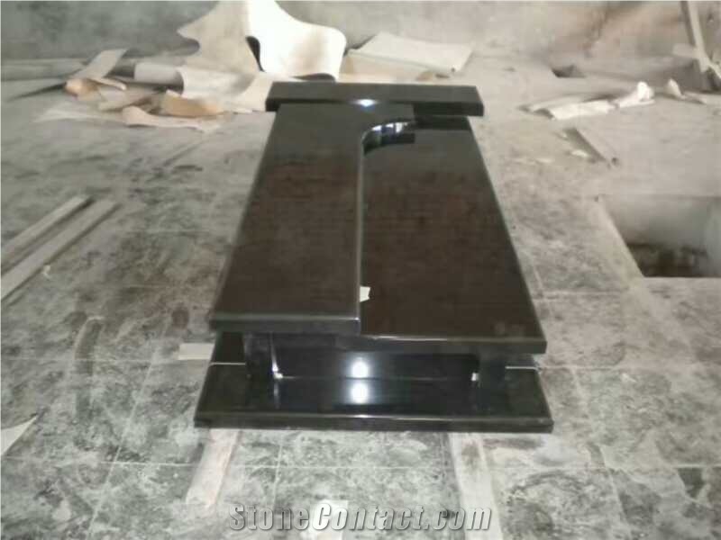 China Shanxi Black Granite Tombstone,China Absolute Black Granite,Beiyue Black,Beiyue Hei,Black Of North Mountain,Chanxi Black,China Absoluto,China Black,Monument