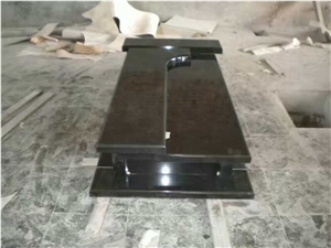 China Shanxi Black Granite Tombstone,China Absolute Black Granite,Beiyue Black,Beiyue Hei,Black Of North Mountain,Chanxi Black,China Absoluto,China Black,Monument