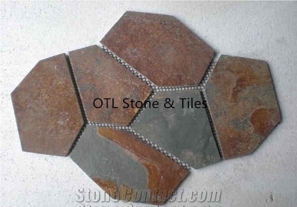 Cheap Flagstone /Rustic Slate Flagstone / Irregular Flagstones/Flagstone Walkway Pavers /Slate Pavers /Flagstone Courtyard
