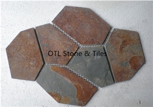 Cheap Flagstone /Rustic Slate Flagstone / Irregular Flagstones/Flagstone Walkway Pavers /Slate Pavers /Flagstone Courtyard