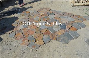 Cheap Flagstone /Rustic Slate Flagstone / Irregular Flagstones/Flagstone Walkway Pavers /Slate Pavers /Flagstone Courtyard