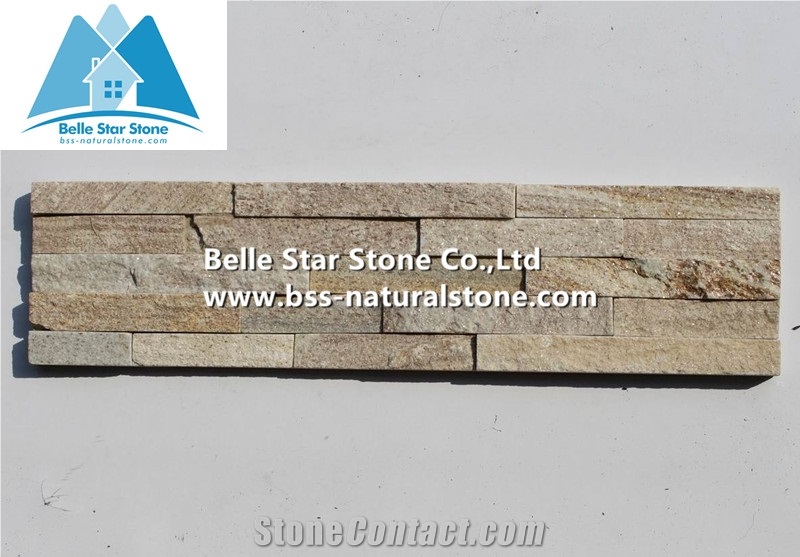 Beige Quartzite Stacked Stone,Silver Quartzite Ledgestone,Outdoor Culture Stone,Natural Z Clad Stone Cladding,Indoor Wall Stone Panel,Real Stone Veneer,Quartzite Ledger Panels