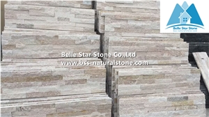 Beige Quartzite Stacked Stone,Silver Quartzite Ledgestone,Outdoor Culture Stone,Natural Z Clad Stone Cladding,Indoor Wall Stone Panel,Real Stone Veneer,Quartzite Ledger Panels