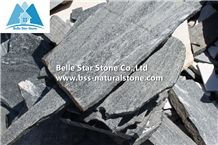 Black Quartzite Random Flagstone,Quartzite Irregular Flagstone,Quartzite Crazy Stone,Random Flagstone Pavers,Random Flagstone Patio,Irregular Flagstone Walkway,Random Flagstone Driveway,Flagstone Wall