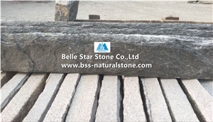 Black Quartzite Wainscot,Quartzite Waistline,Natural Line Stone Of a Lower Part Wall,Black Quartzite Skirtings,Natural Stone Bullnose Moldings,Black Quartzite Liners,Black Stone Borders