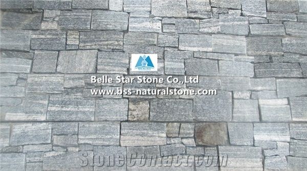 China Clouds Granite Stacked Stone,Grey Cloud Granite Stone Cladding,Silver Cloud Granite Ledgestone,Cloudy Grey Granite Culture Stone,Silver Clouds Granite Ledger Panels,Natural Clouds Granite Stone