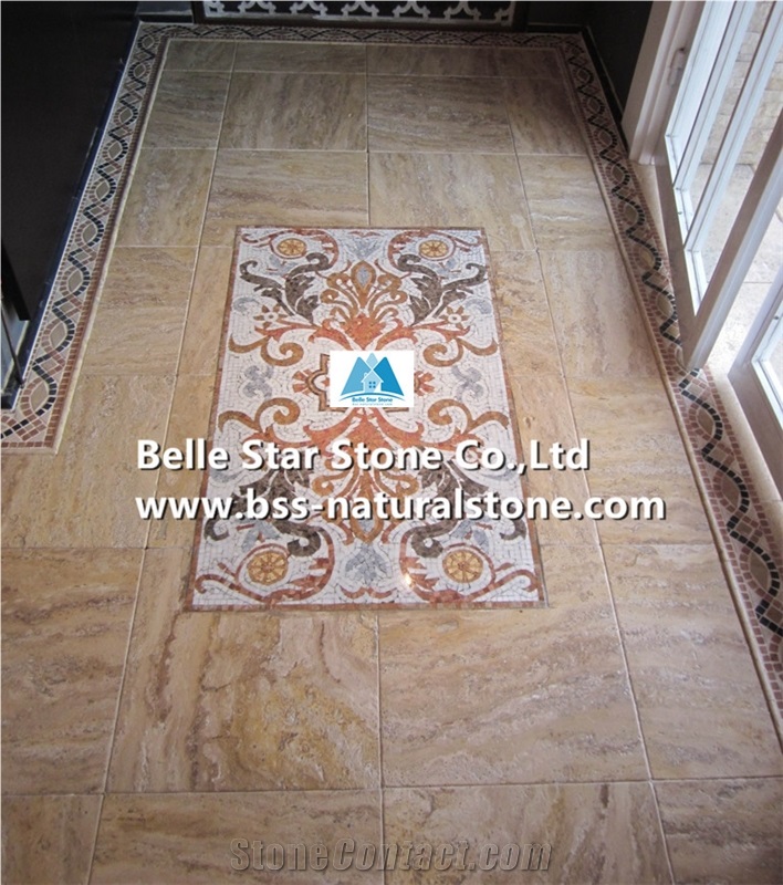China Yellow Travertine Tiles,Travertine French Pattern,Natural Travertine Slabs,Brushed Travertine Patio Stones,Travertine Paving Stones,Polished Travertine Wall Tiles,Honed Travertine Pavers