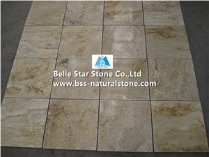 Chinese Beige Travertine Tiles,Brushed Travertine Floor Tiles,Honed Beige Travertine Patio Stones,Polished Travertine Wall Tiles,Beige Filled Holes Travertine Pattern,Natural Travertine Stone Pavers