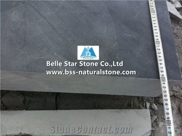 Chinese Blue Limestone Steps,Honed Blue Limestone Stair Treads,Half or 1/4 Bullnose Blue Limestone Staircase,Limestone Stair Riser,Outdoor Landscaping Blue Limestone Stairs,Blue Landscaping Stone