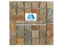 Chinese Multicolour Riven Slate Mosaic,Rusty Split Face Mosaic Wall Tiles,Copper Rust Slate Mosaic Floor Tiles,Sunset Slate Mosaic Pattern,Multicolor Split Face Slate Mosaic Tiles,Natural Stone Mosaic Chinese Multicolour Riven Slate Mosaic,Rusty Split Face Mosaic Wall Tiles,Copper Rust Slate Mosaic Floor Tiles,Sunset Slate Mosaic Pattern,Multicolor Split Face Slate Mosaic Tiles,Natural Stone Mosaic