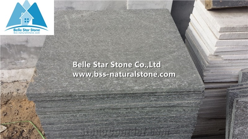 Flamed Black Quartzite Cube Stone,Quartzite Walkway Pavers,Natural Stone Paving Sets,Black Driveway Paving Stone,Patio Flooring