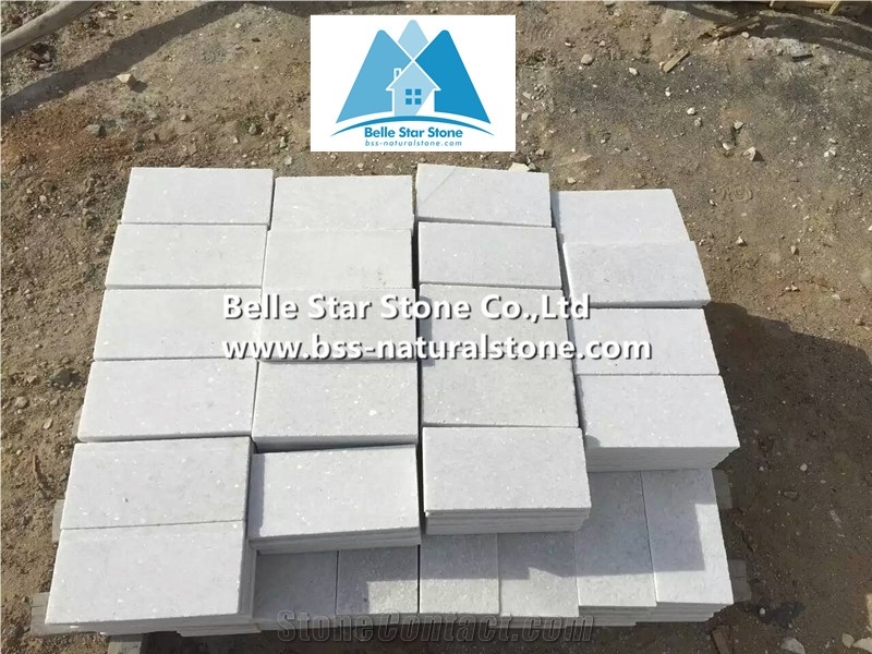 Flamed Face Snow White Quartzite Pool Coping Stone,Super White Quartzite Pool Siding Stone,White Quartzite Floor Tiles,Natural Paving Stone,Outdoor White Patio Stone,Quartzite Pavers