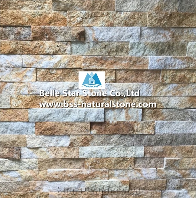 Golden Yellow Marble Ledgestone,White Gold Marble Stacked Stone,Natural Marble Culture Stone,Glory Gold Marble Stone Cladding,Marble Stone Veneer,Natural Stone Panel,China Marble Ledger Panels