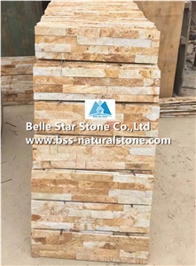 Golden Yellow Marble Ledgestone,White Gold Marble Stacked Stone,Natural Marble Culture Stone,Glory Gold Marble Stone Cladding,Marble Stone Veneer,Natural Stone Panel,China Marble Ledger Panels
