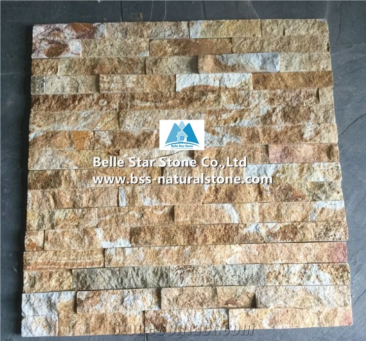 Golden Yellow Marble Ledgestone,White Gold Marble Stacked Stone,Natural Marble Culture Stone,Glory Gold Marble Stone Cladding,Marble Stone Veneer,Natural Stone Panel,China Marble Ledger Panels