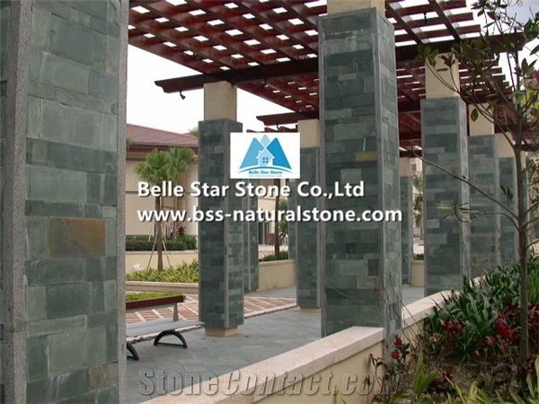 Green Riven Slate Tiles,Grey-Green Split Face Slate Floor Tiles,Natural Slate Paving Stone,Green Patio Stones,Slate Stone Pavers,Green Slate Wall Tiles,Green Patio Pavers,Slate Walkway,Slate Driveway