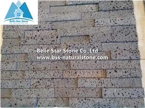 Grey Basalt Stacked Stone,Spot Basalt Culture Stone,Volcany Thin Stone Veneer,Outdoor Wall Stone Panel,Porches Grey Ledgestone,Indoor Wall Culture Stone,Natural Stone Cladding