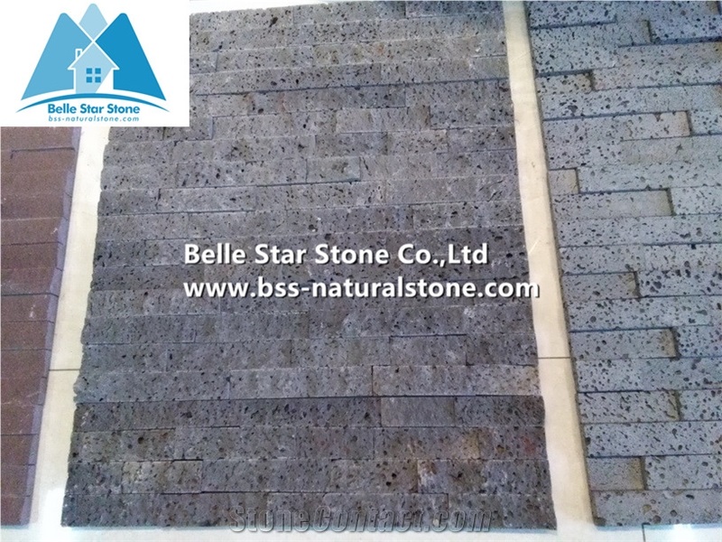 Grey Basalt Stacked Stone,Spot Basalt Culture Stone,Volcany Thin Stone Veneer,Outdoor Wall Stone Panel,Porches Grey Ledgestone,Indoor Wall Culture Stone,Natural Stone Cladding