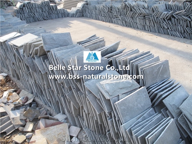 Grey Slate Mushroom Stones,Split Face Slate Mushroom Wall Cladding,P013 Mushroom Stone Tiles,Grey Pillar Mushroom Wall,Grey Split Face Slate Mushroom Landscaping Stones,Garden Wall Stone,Pillar Wall