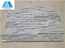 Grey Split Face Slate Ledgestone,P013 Slate Rough Face Culture Stone,Slate Stacked Stone,Grey Z Clad Stone Cladding,Natural Ledger Panels,Real Stone Veneer,Grey Stone Wall Panels,Natural Wall Cladding