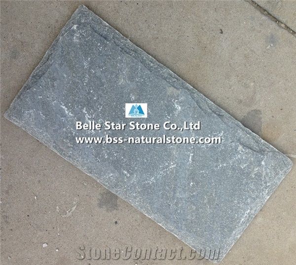 Grey Split Face Slate Wall Caps,Natural Stone Gate Post Caps,Green Slate Wall Coping,Green Pillar Caps,Slate Column Caps,Green Wall Top Stone,Slate Pillar Top Stone,Green Column Top Stone,Landscaping
