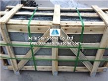 Grey Split Face Slate Wall Caps,Natural Stone Gate Post Caps,Green Slate Wall Coping,Green Pillar Caps,Slate Column Caps,Green Wall Top Stone,Slate Pillar Top Stone,Green Column Top Stone,Landscaping