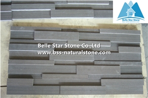 Lilac Wenge Sandstone 3d Ledgestone,Purple Wooden Sandstone up and Down Stacked Stone,Purple 3d Z Clad Stone Cladding,Natural 3d Stone Panel,Outdoor Wall Stone Veneer,Sandstone 3d Culture Stone