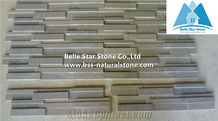 Lilac Wenge Sandstone 3d Ledgestone,Purple Wooden Sandstone up and Down Stacked Stone,Purple 3d Z Clad Stone Cladding,Natural 3d Stone Panel,Outdoor Wall Stone Veneer,Sandstone 3d Culture Stone