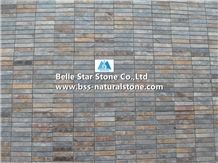 Multicolor Riven Slate Mosaic,Rusty Split Face Slate Wall Mosaic,Copper Rust Slate Floor Mosaic,Multicolour Slate Stone Mosaic,Sunset Slate Mosaic Pattern,Autumn Rose Mosaic Tiles,Natural Stone Mosaic