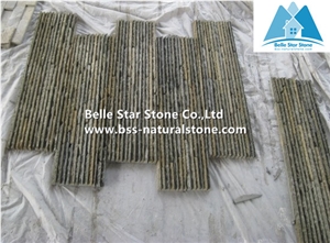 Multicolour Slate Mini Stacked Stone,Rusty Slate Waterfall Shape Ledgestone,Copper Rust Slate Mini Stone Panel,Autumn Rose Mini Culture Stone,Multicolor Slate Landscaping Stone Veneer