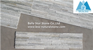 Oyster Split Face Mini Stacked Stone,Desert Gold Quartzite Mini Ledgestone,Golden Honey Quartzite Waterfall Shape Stone Cladding,Silver Sunset Quartzite Mini Stone Panel,Gold White Mini Stone Veneer