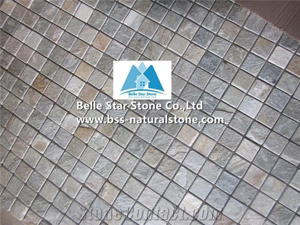 Oyster Split Face Quartzite Mosaic,Desert Gold Quartzite Mosaic Wall Tiles,Silver Sunset Quartzite Floor Mosaic,Golden Honey Quartzite Mosaic Pattern,White Gold Quartzite Mosaic Tiles,Natural Stone Mo