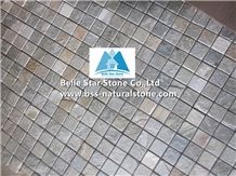 Oyster Split Face Quartzite Mosaic,Desert Gold Quartzite Mosaic Wall Tiles,Silver Sunset Quartzite Floor Mosaic,Golden Honey Quartzite Mosaic Pattern,White Gold Quartzite Mosaic Tiles,Natural Stone Mo