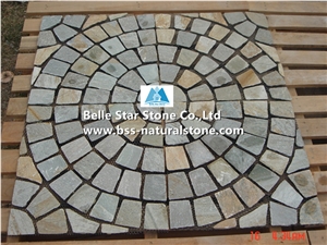 Oyster Split Face Slate Meshed Flagstone,Desert Gold Quartzite Flagstone Driveway,White Gold Flagstone Walkway,Silver Sunset Quartzite Flagstone Patio Pavers,Flagstone Wall,Flagstone Courtyard