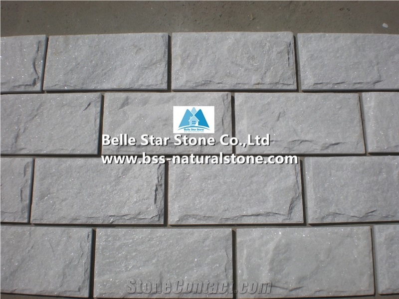 Snow White Quartzite Mushroom Stone,Super White Quartzite Mushroom Wall Cladding,White Pillar Mushroom Wall,White Mushroom Landscaping Wall Stone,Natural Split Face Mushroom Stone,Quartzite Mushroom