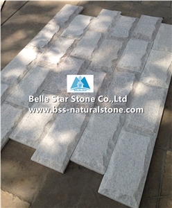 Snow White Quartzite Mushroom Stone,Super White Quartzite Mushroom Wall Cladding,White Pillar Mushroom Wall,White Mushroom Landscaping Wall Stone,Natural Split Face Mushroom Stone,Quartzite Mushroom