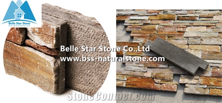 White Gold Quartzite Cemented Stacked Stone,Golden Honey Quartzite Stone Cladding,Beige Quartzite Stone Panel,Yellow Quartzite Stone Veneer,Natural Ledger Panels,Quartzite Wall Corner Stone