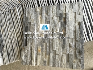 White Grey Quartzite Stone Cladding,Grey Quartzite Culture Stone,Blue Quartzite Stacked Stone,Natural Ledger Panels,Quartzite Ledgestone,Quartzite Stone Panels,Quartzite Thin Stone Veneer,Grey Stone