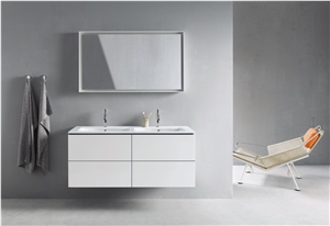 Super Crystallized White Nano Glass Stone Wash Basin